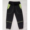 Kalhoty softshel - černo-zelené